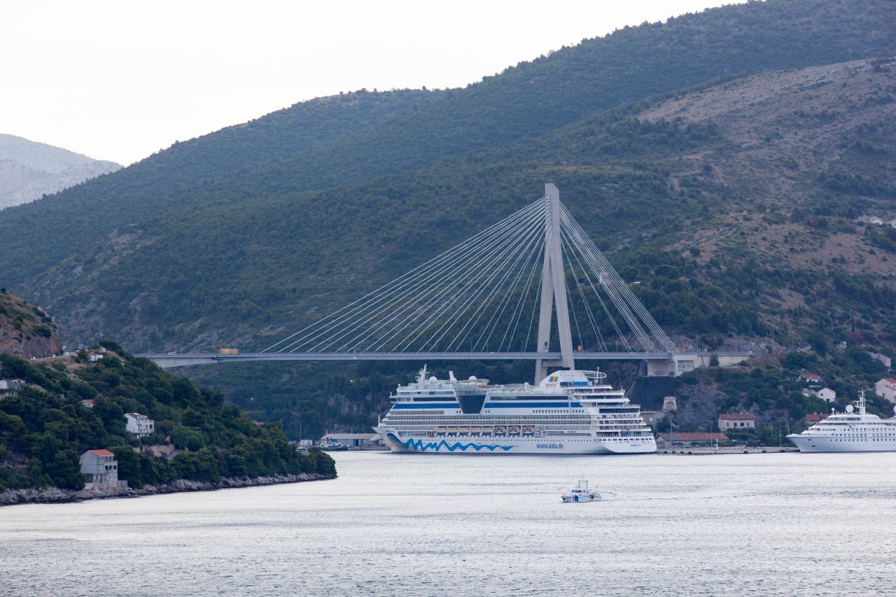 Die „Aida Bella“ in Kroatien 