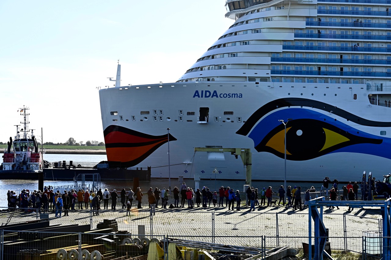 Die Crew der „Aida Cosma“ hat die automatische Routensteuerung getestet. 