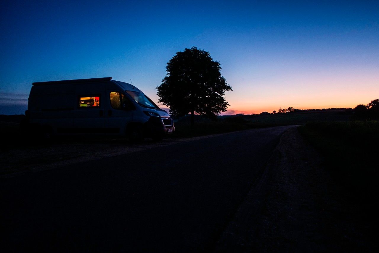 Campen kann schon idyllisch sein, oder?