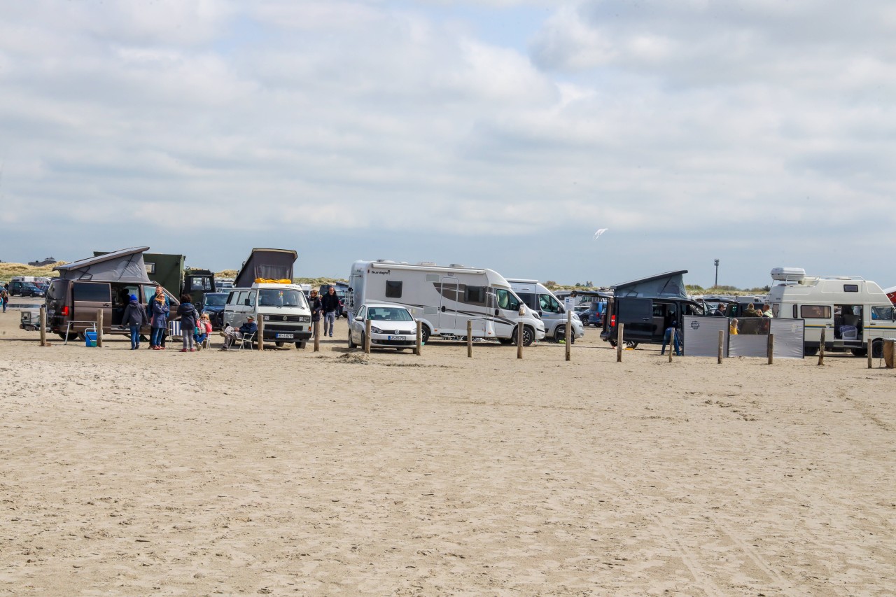 Camping-Möglichkeiten in Sankt Peter-Ording. 