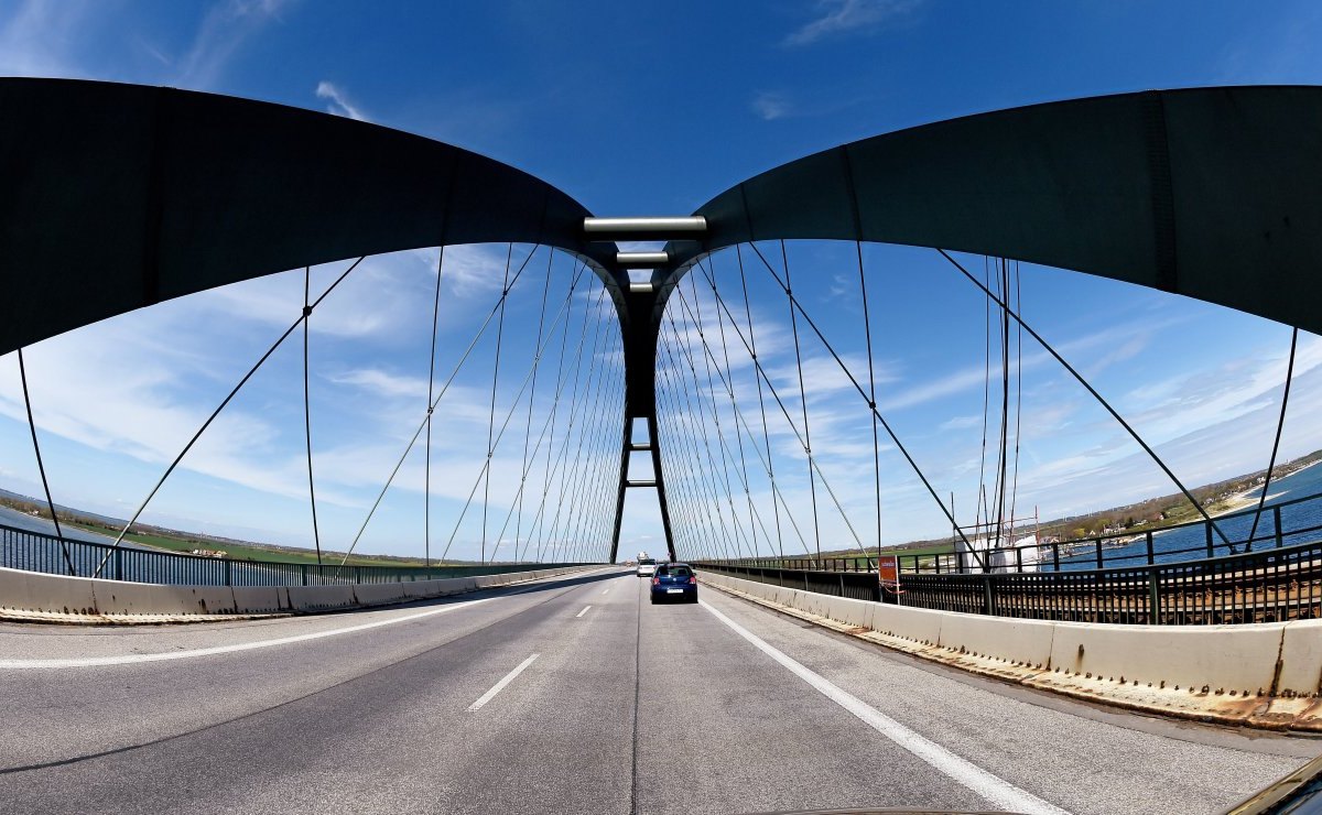 Die denkmalgeschützte Sundbrücke