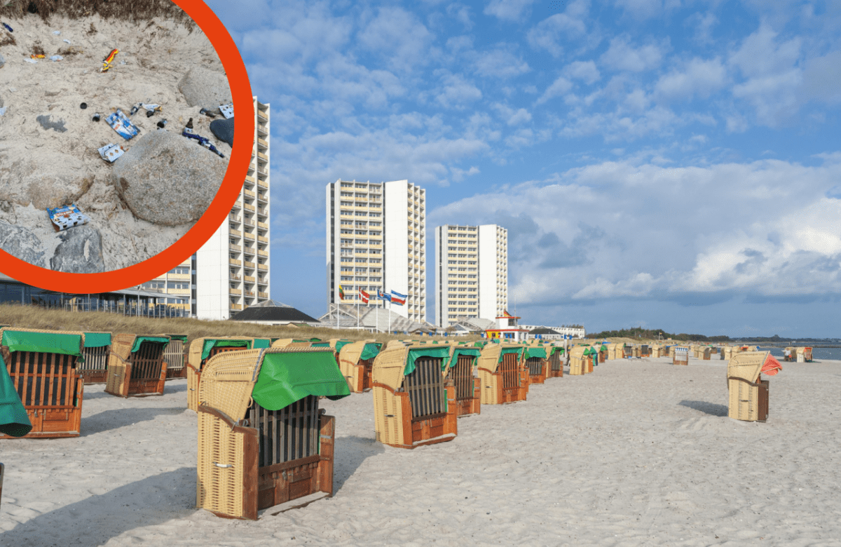 Fehmarn Ostsee Urlaub Hund Hauptstrand Südstrand Müll Abfall Ordnungsamt Facebook