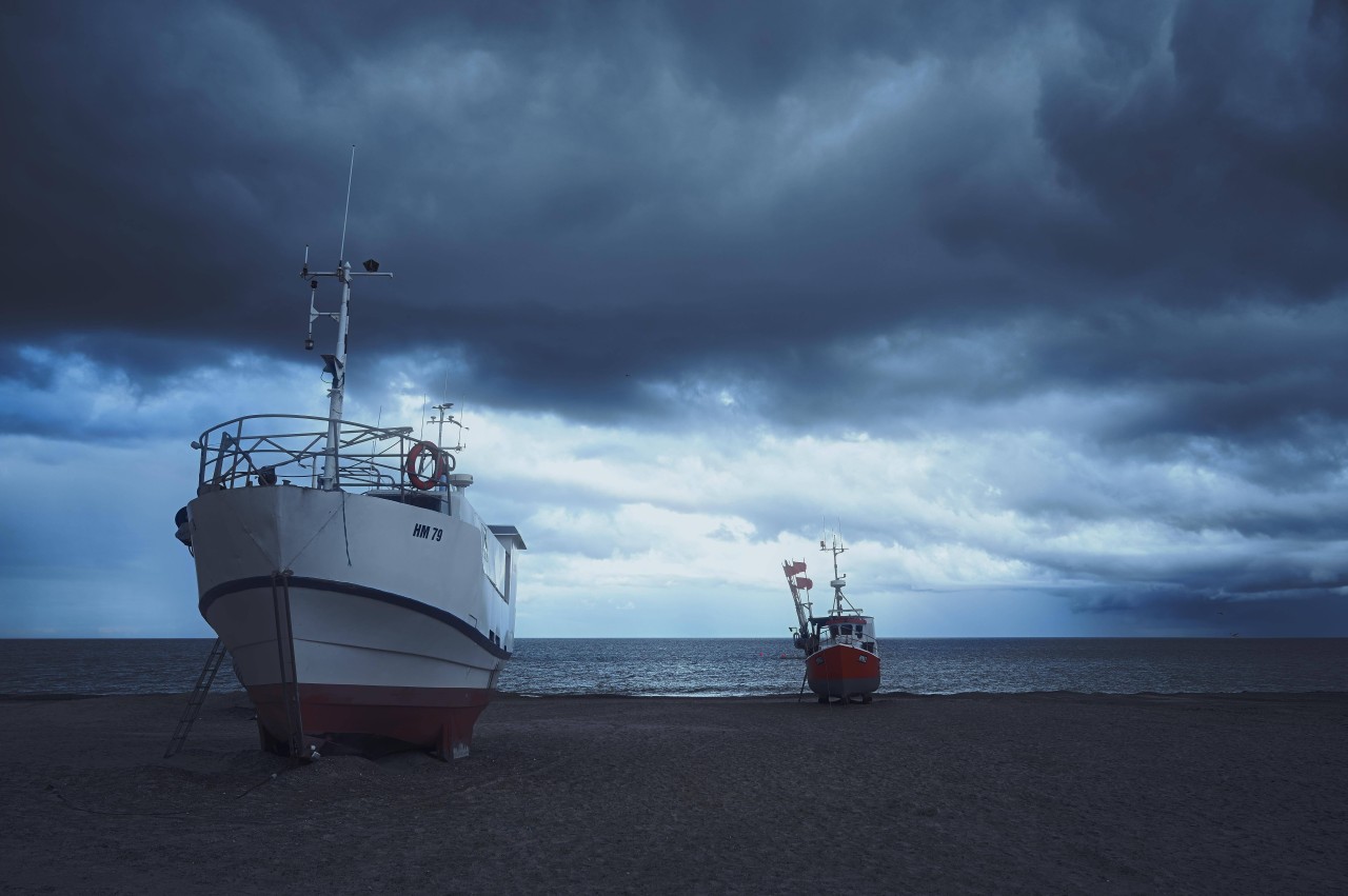 Fischkutter an der Nordseeküste (Symbolfoto).