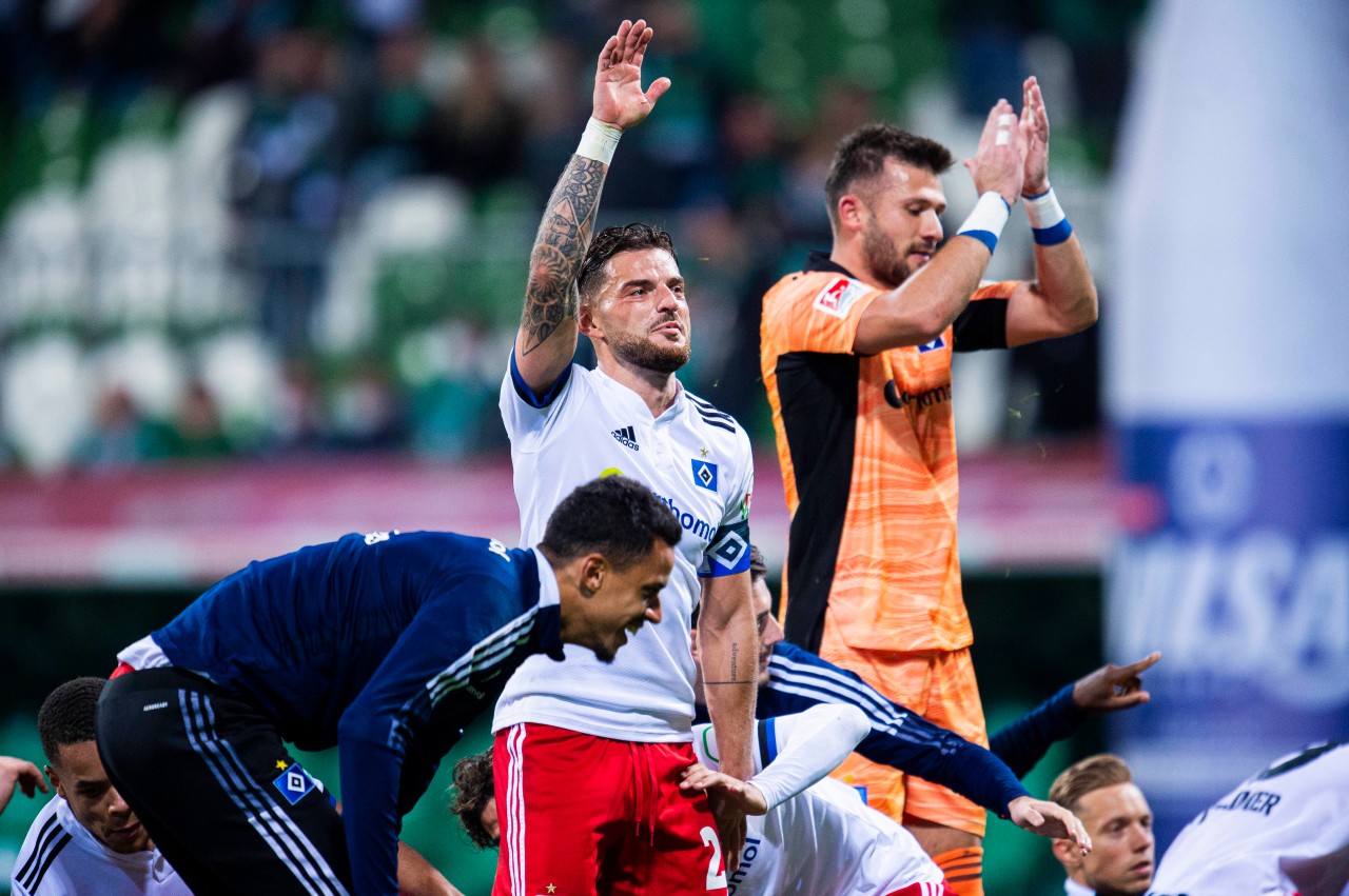 Daniel Heuer Fernandes (r.) trainierte beim DFB-Team mit.