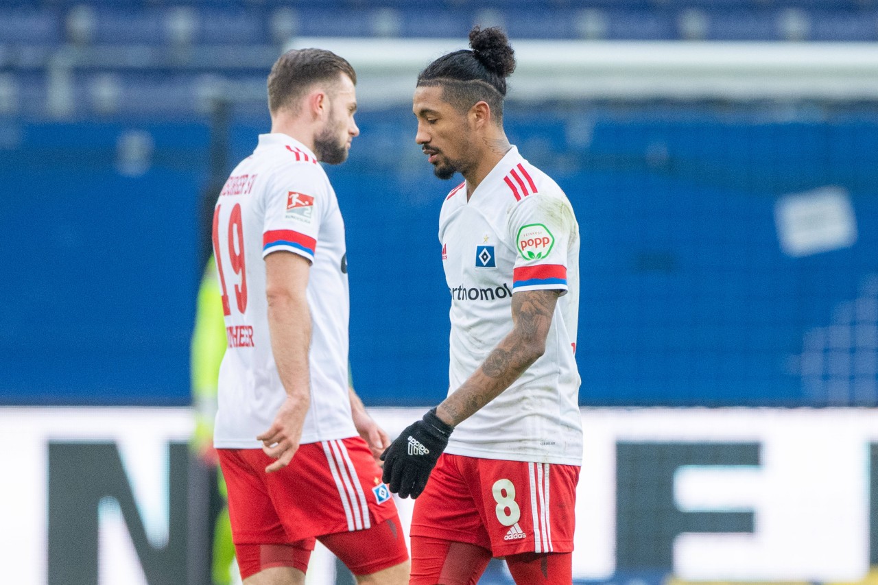 Enttäuschung bei den Spielern nach der 0:1-Niederlage.