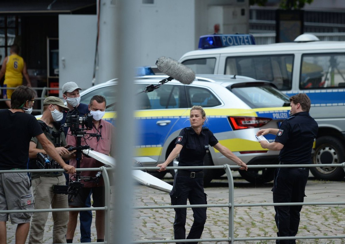 Hamburg „Notruf Hafenkante“ Rhea Harder Raul Richter Bruno Apitz neue Folgen 16.Staffel Kleine Hafenrundfahrt