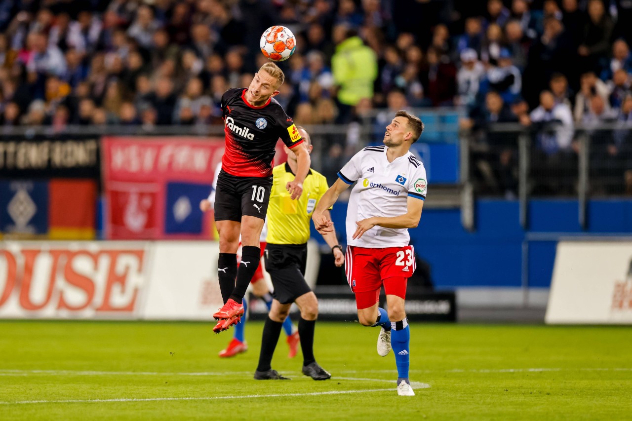 1:1 trennten sich der HSV und Holstein Kiel. Die Schleswig-Holsteiner sind einer der Angstgegner der Hamburger.