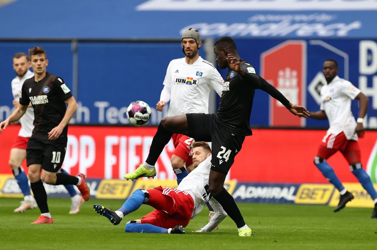 Hamburger SV HSV Karlsruhe Rick van Drongelen 1:1 Aufstieg