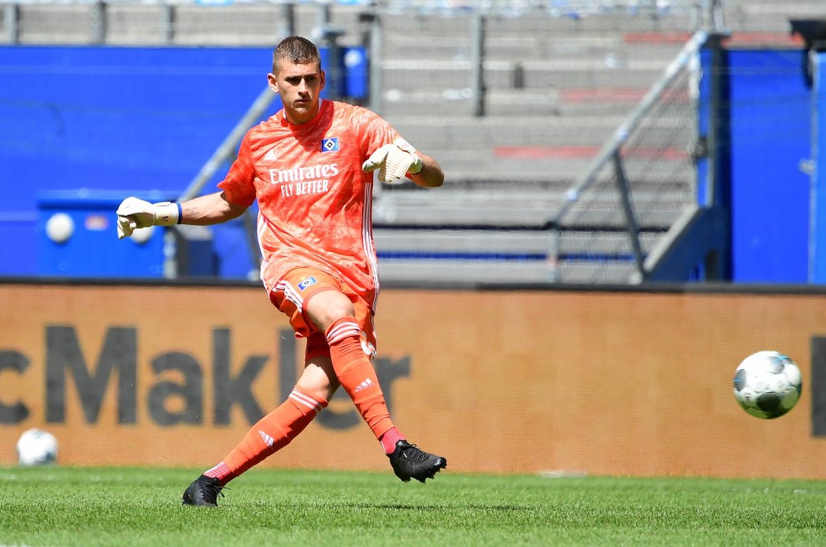 Hamburger SV HSV Wehen Wiesbaden Torwart-Wechsel Julian Pollersbeck Daniel Heuer-Fernandes heute