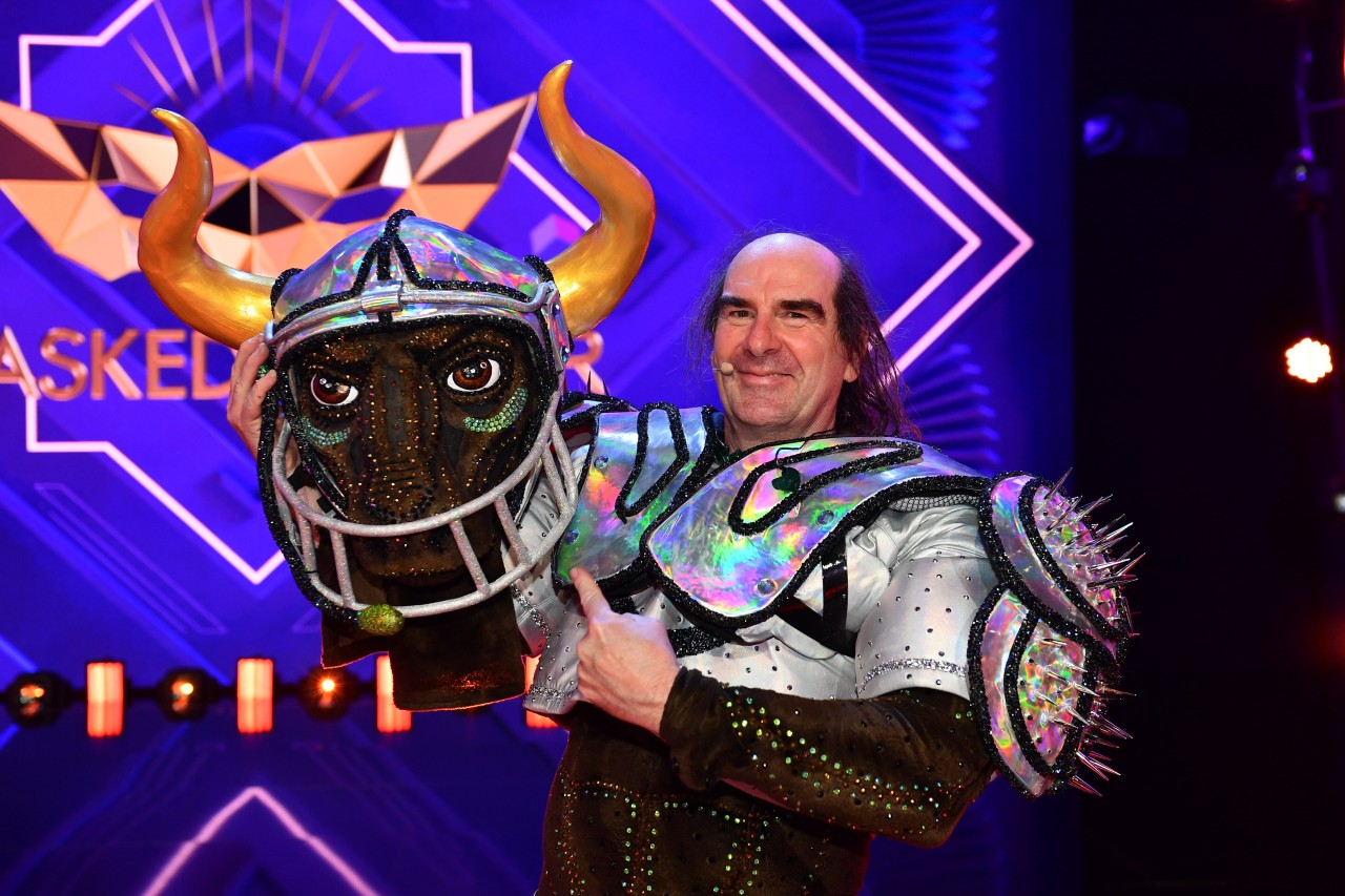 Guildo Horn versteckte sich bei „The Masked Singer“ im Stier-Kostüm.