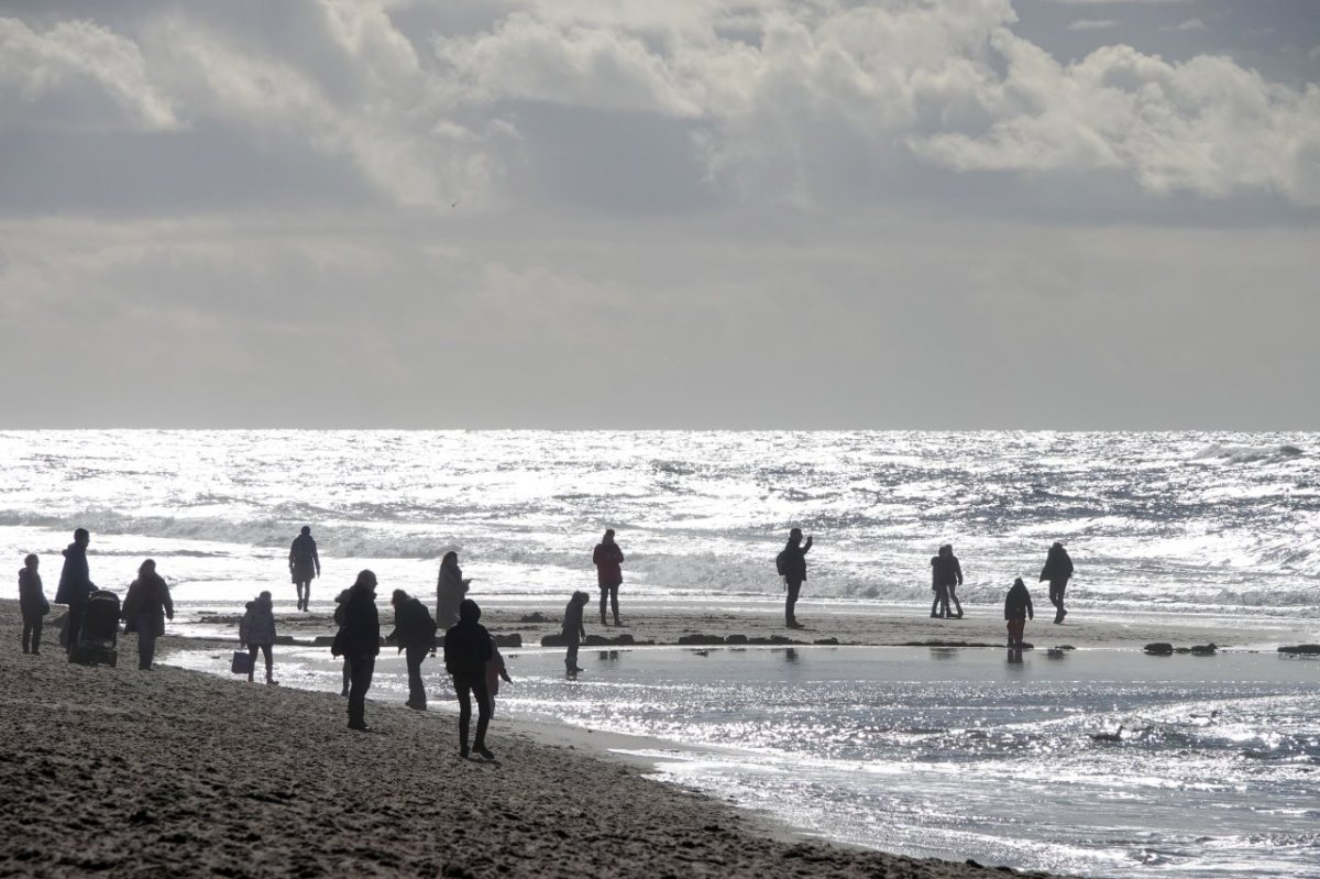 Nordsee Küste Wetter Vorhersage Herbst Sommer Regen Sturm