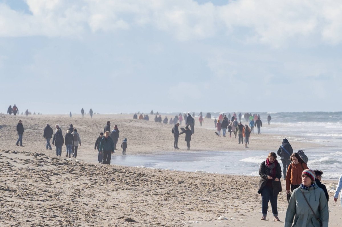 Nordsee Sylt Kampen Strand