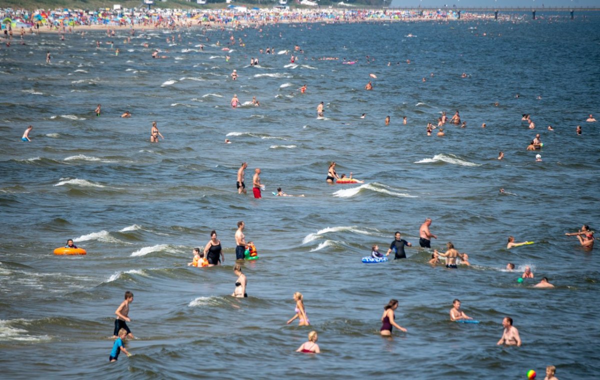 Ostsee 20 Grad Vibrionen Bakterien Gesundheitsministerium Temperaturen Wassertemperatur Vorsicht Warnung Mecklenburg-Vorpommern