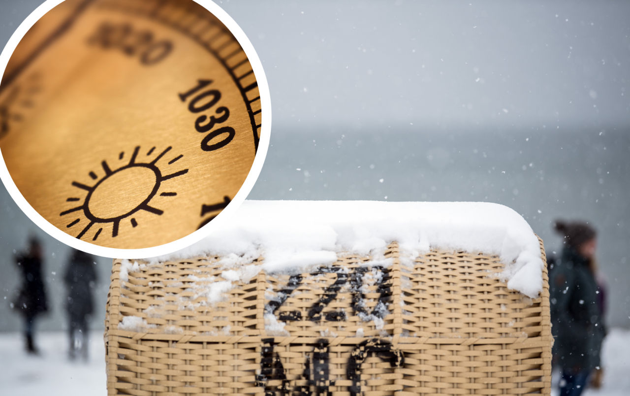 An der Ostsee herrschen im Winter oft eisige Temperaturen – doch jetzt haben Meteorologen Neuigkeiten, die begeistern. (Symbolbild)