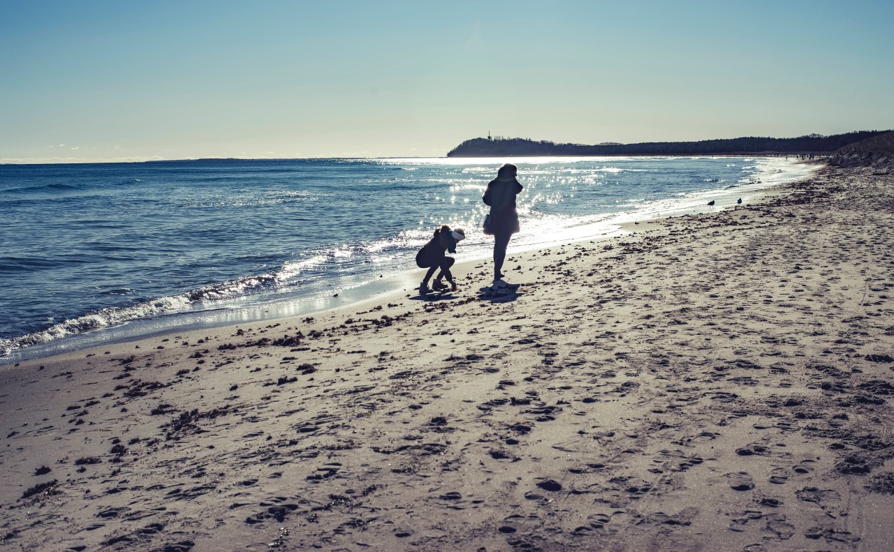 Ostsee: Mit dieser Reaktion hatten Mutter und Tochter wohl nicht gerechnet (Symbolbild). 