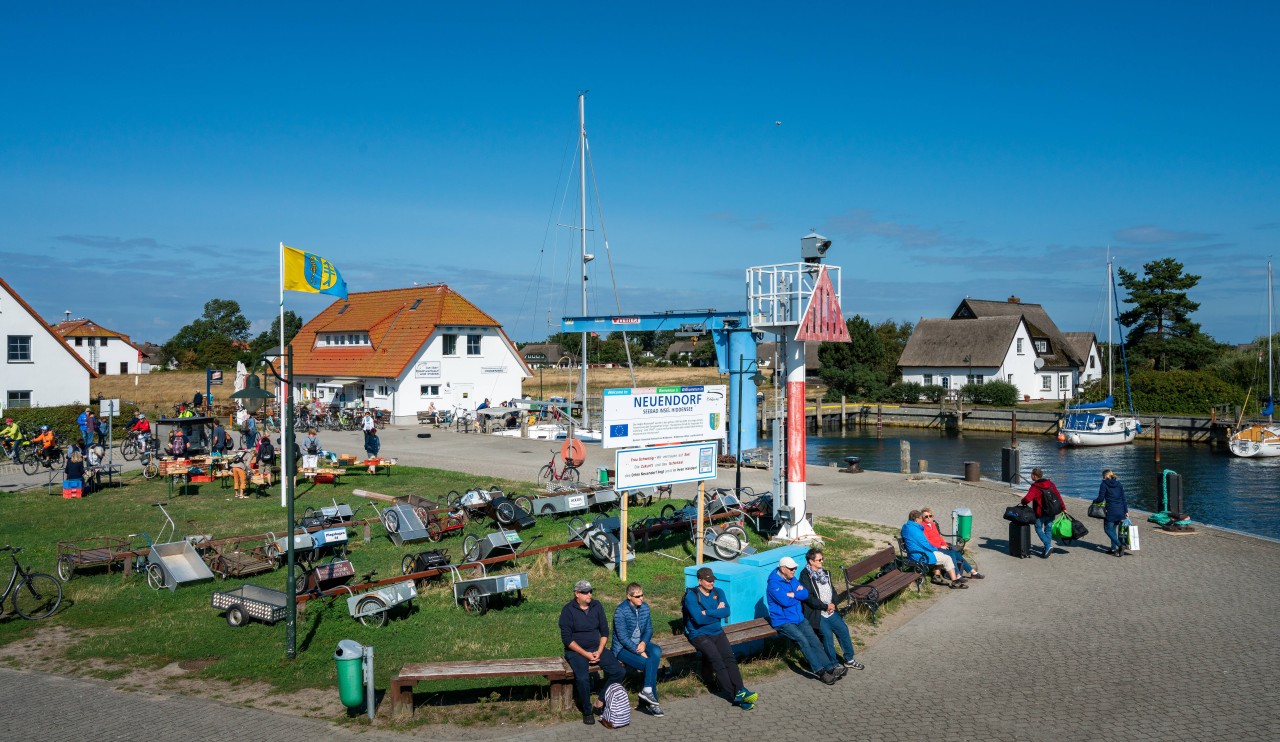 Sonnenschein auf Rügen.