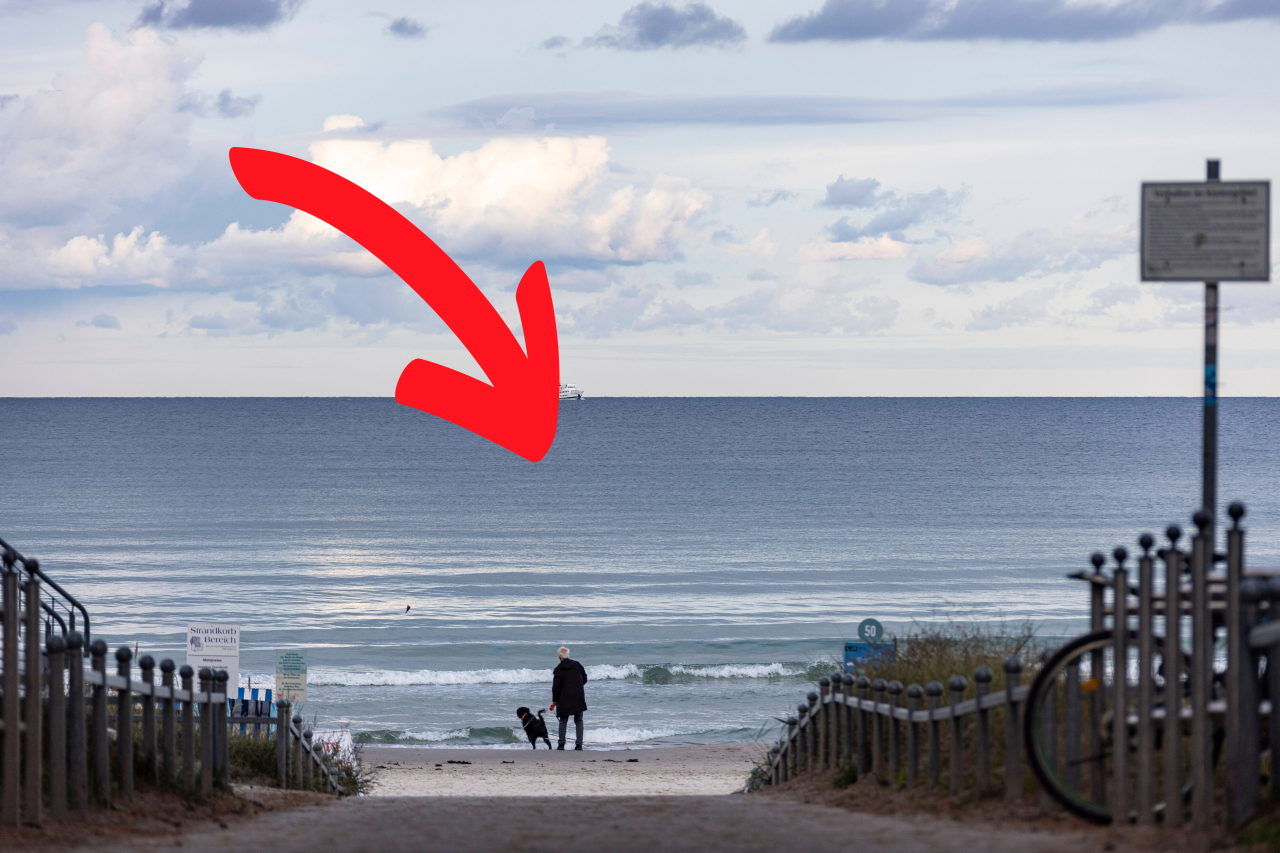 Bei diesem Anblick vor der Insel Rügen staunten Urlauber nicht schlecht (Symbolbild). 