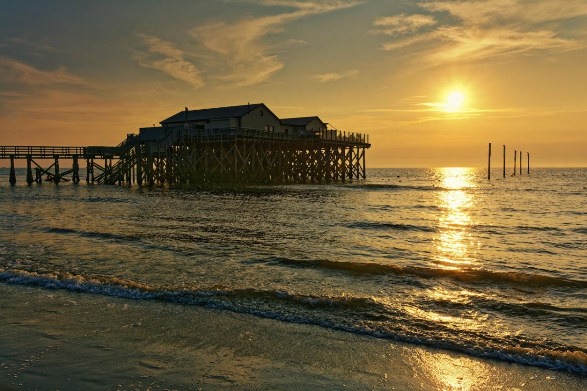 Sankt Peter-Ording Nordsee Schutzstation Wattenmeer Westerhever Pellworm