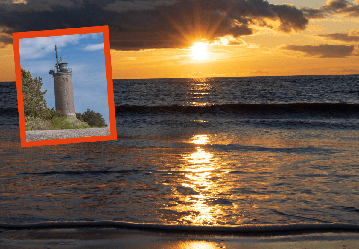 Sankt Peter-Ording Sonnenuntergang Leuchtturm Böhl.png