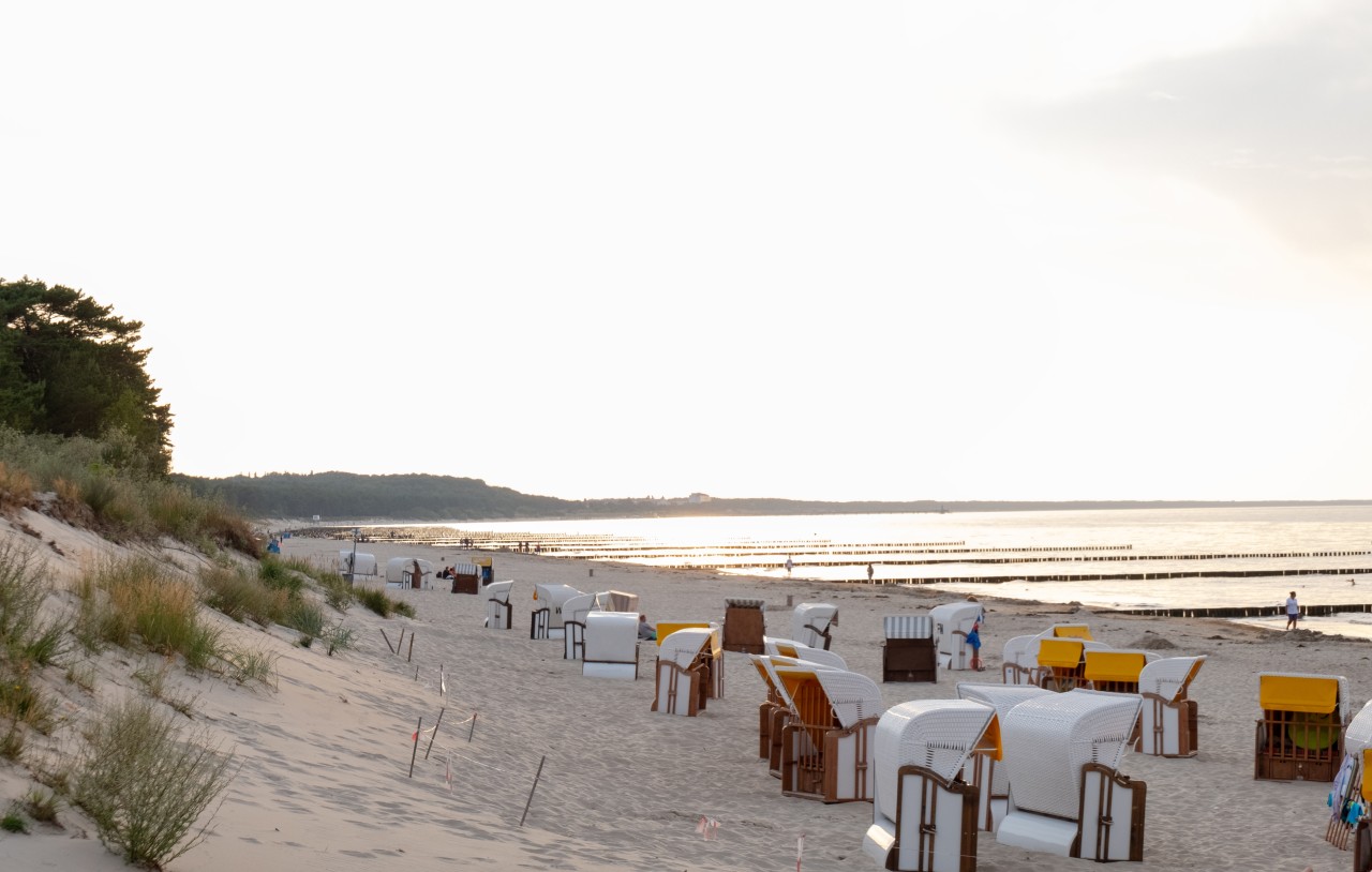 Am Strand von Koserow gibt es ein besonderes Bauwerk