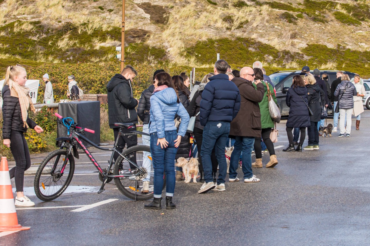 Menschen auf der Insel Sylt