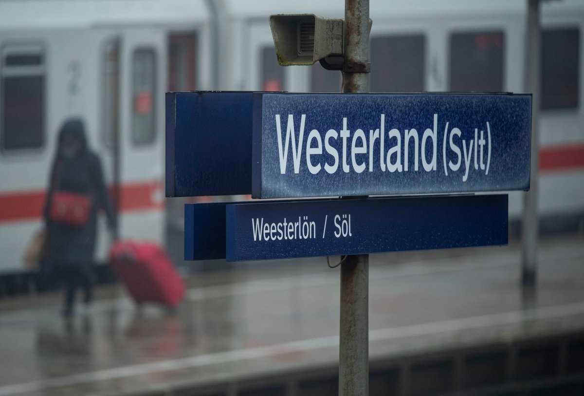 Sylt Bahn Nordsee Zug Verbindung