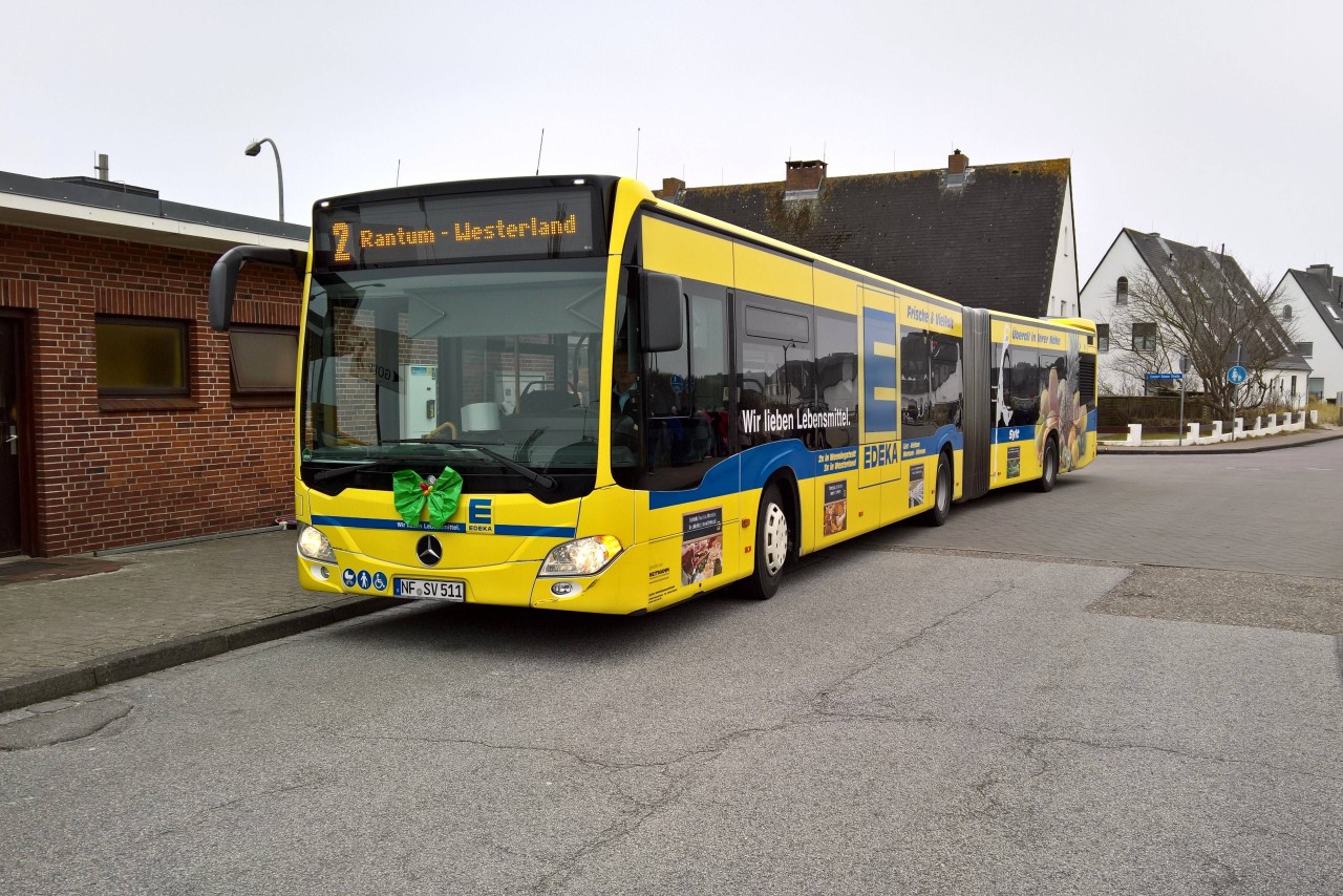 Über die Feiertage und zum Jahreswechsel wird der Busverkehr auf Sylt massiv eingeschränkt.