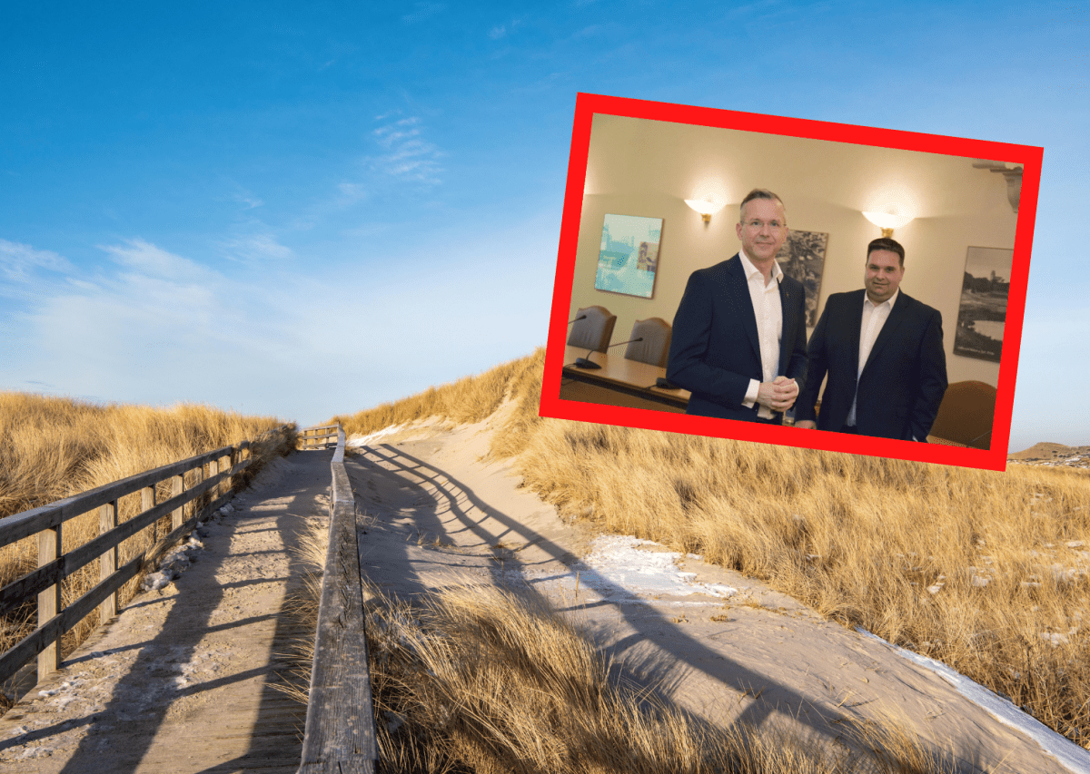 Sylt Osterurlaub Corona-Test Niebüll Westerland Morsumer Kliff Nikolas Häckel Clemens Raab Bürgermeister