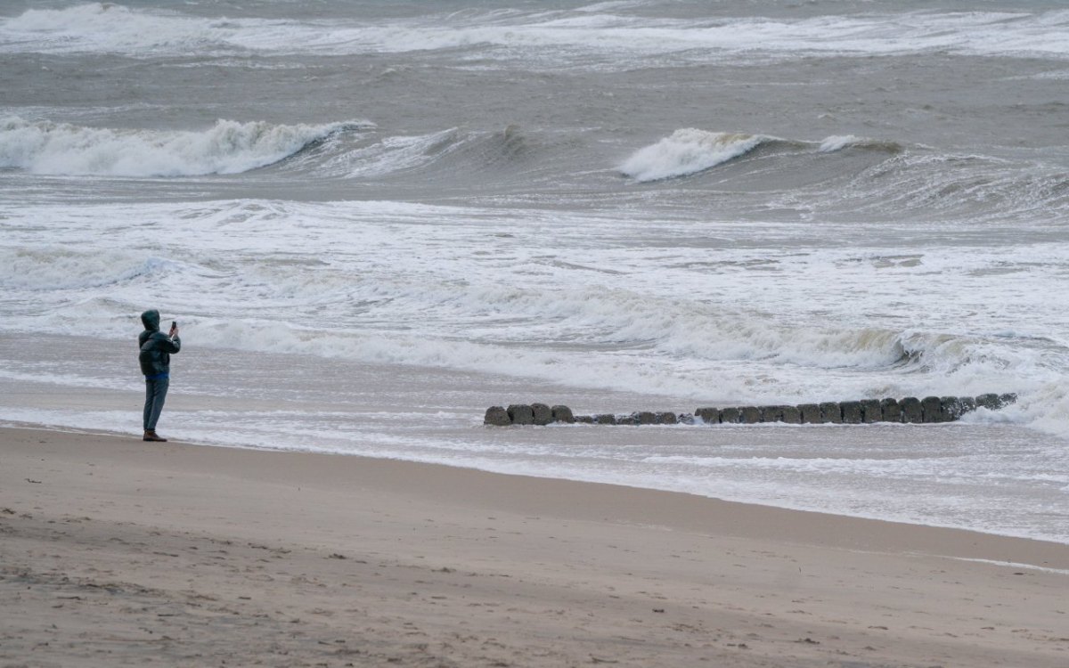 Urlauber auf Sylt