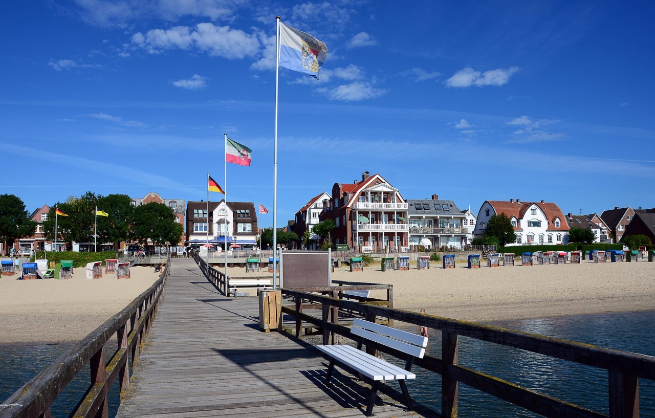 Wyk auf der Insel Föhr. 