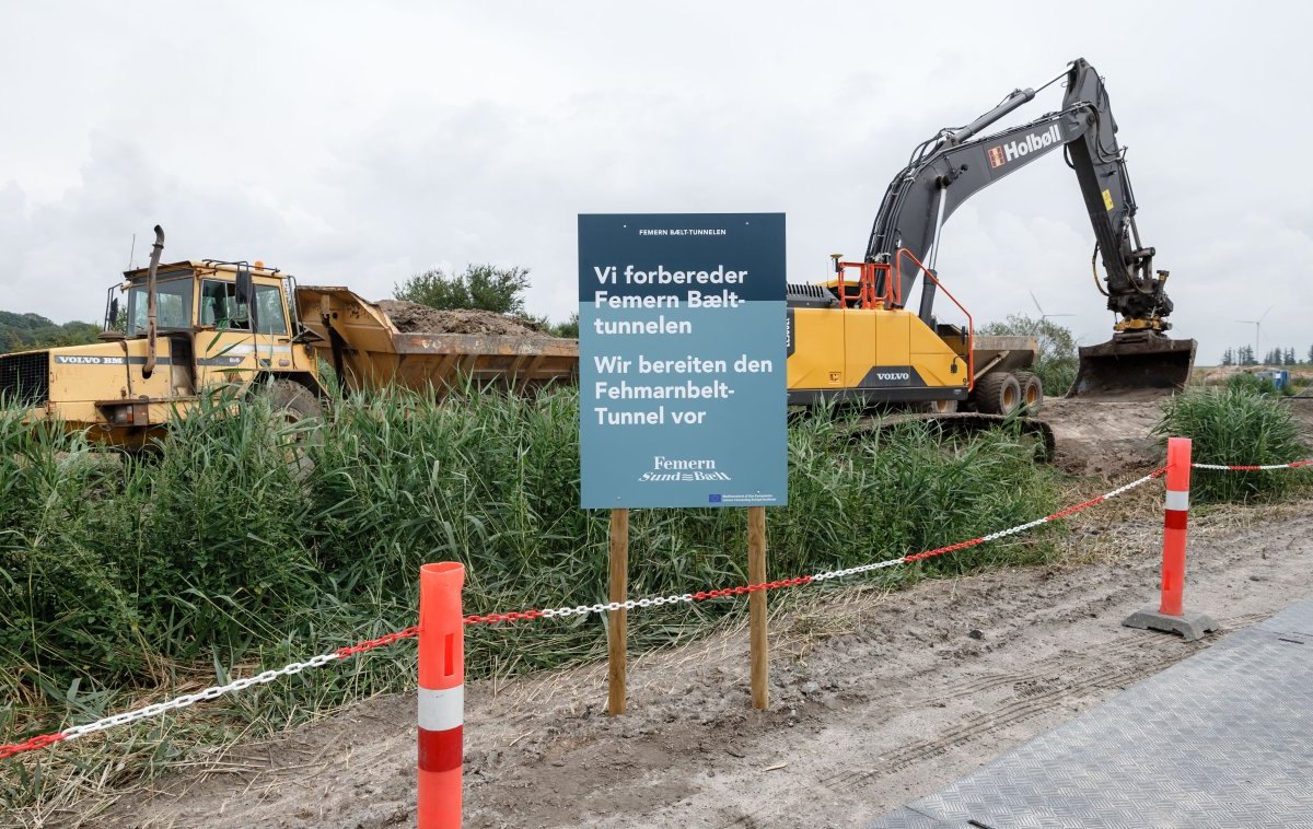 Fehmarn Fehmarnbelttunnel Fehmarnbeltquerung Tunnel Rødby