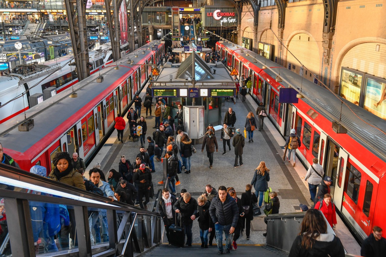 Wichtige Linien im Netz des HVV mussten ausfallen oder wurden umgeleitet. 