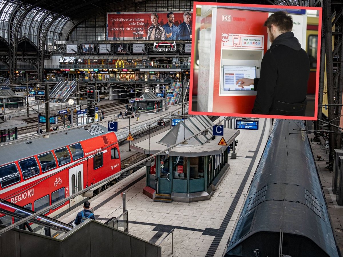 Hamburg Hauptbahnhof Ticket Reisezentrum Bahn