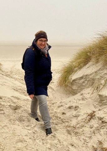 Kerstin Haase möchte auf der Insel Amrum wohnen und arbeiten.