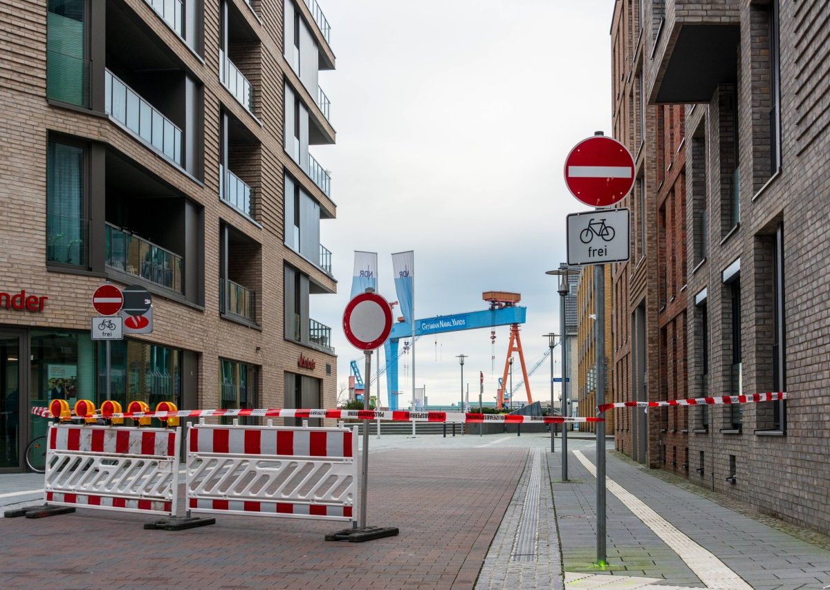 Kiel Schlossquartier Hafen Schleswig-Holstein Wohnungen Baustelle Fußgängerzone