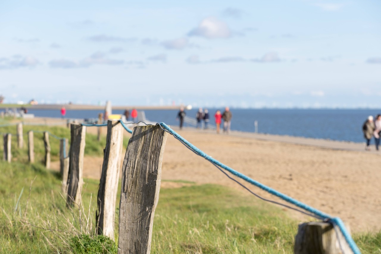 An der Nordsee herrscht – im Gegensatz zum Sommer – momentan gähnende Leere.