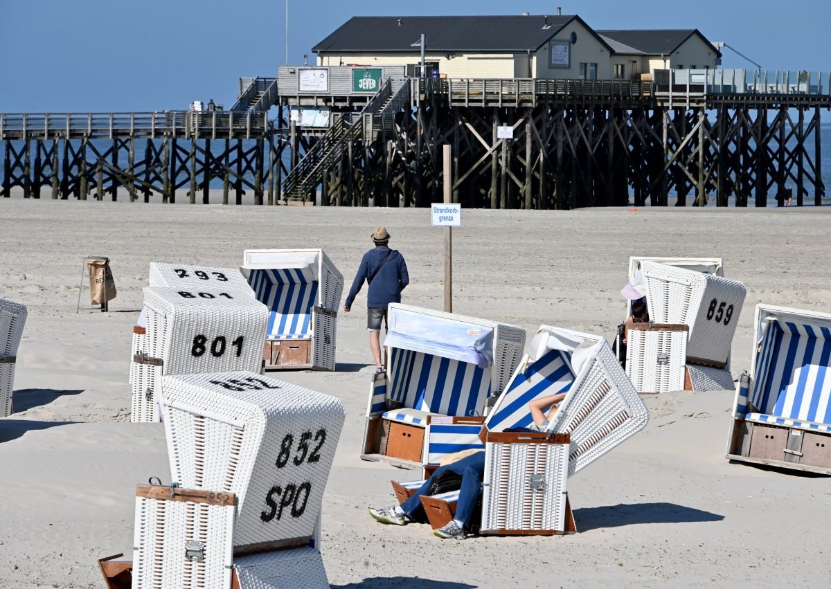 Nordsee Pfingsten Wochenende St Peter Ording Helogland Sylt Amrum Föhr