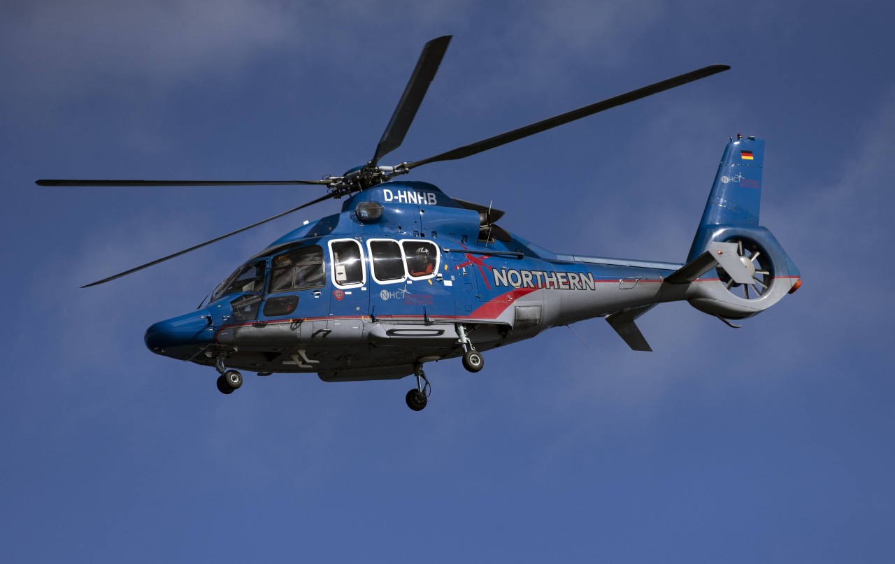 Einer der Offshore-Rettungshubschrauber von Northern.