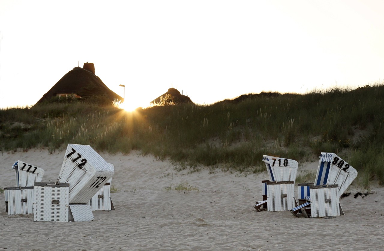 Nordsee-Strand auf Sylt