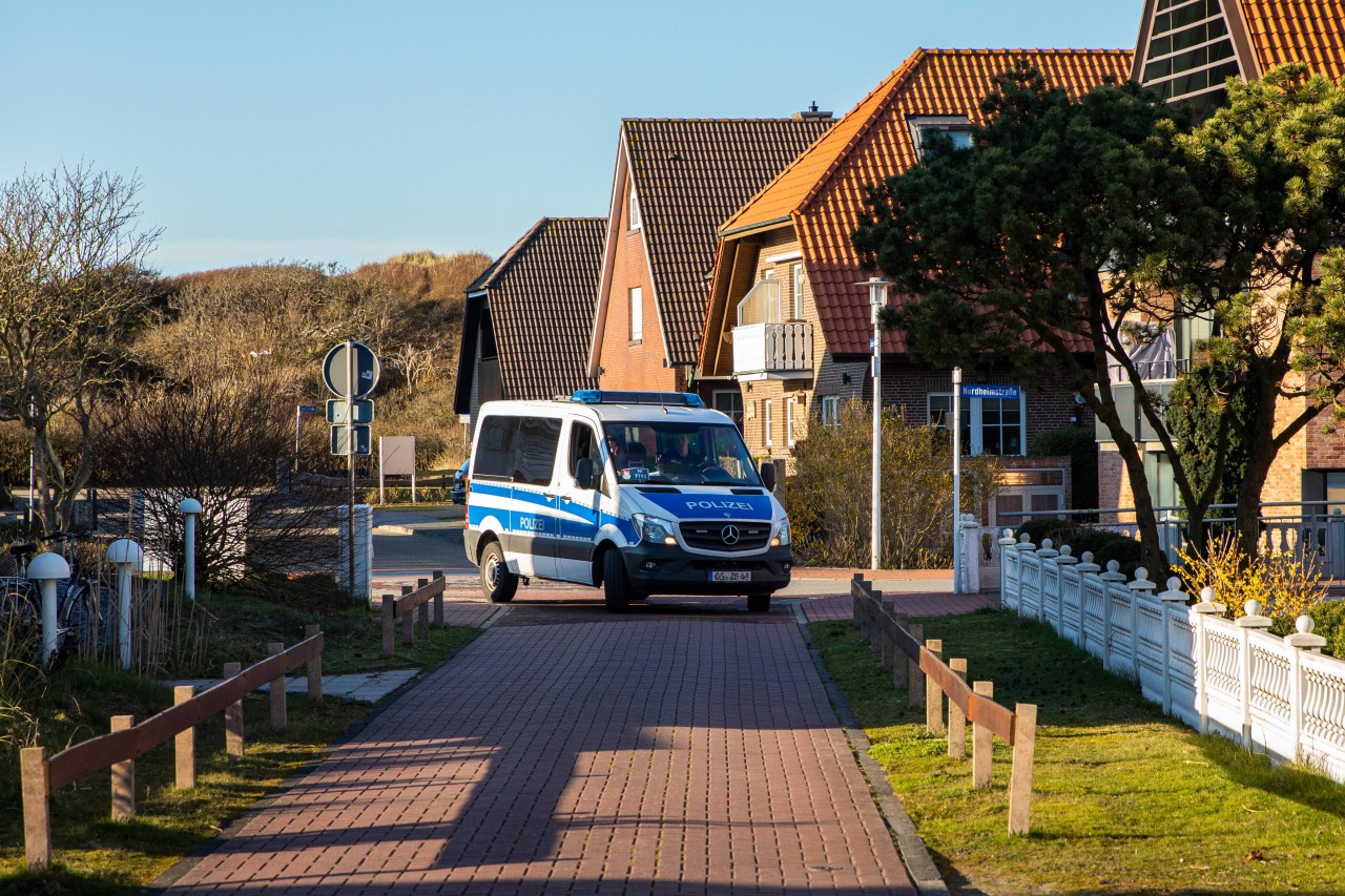 Die Polizei ist auf Norderney unterwegs