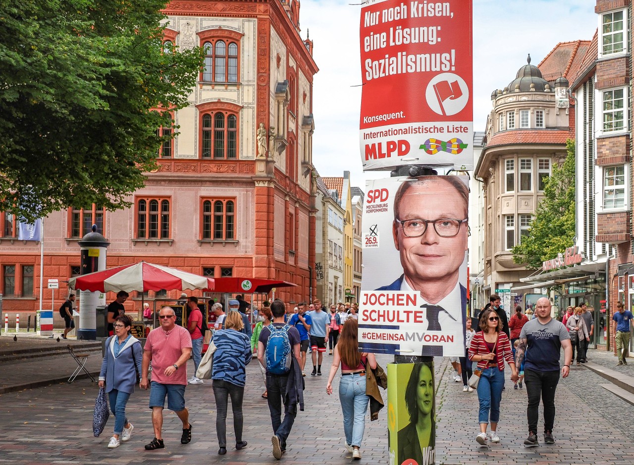 Rostock in Zeitden des Wahlkampfs