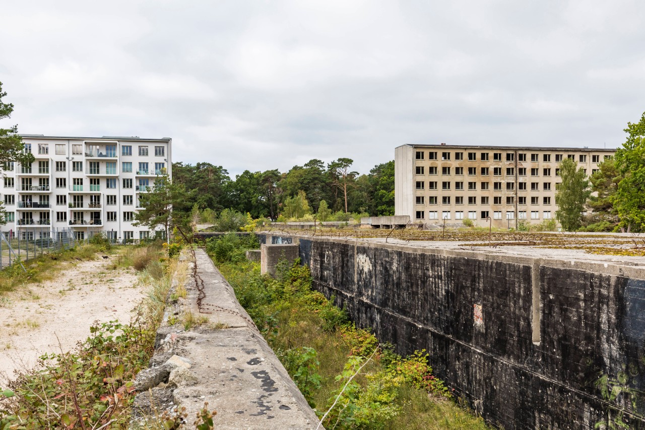 Eher was für vermögende Touristen als Zweitwohnsitz, als für Beschäftigte im Tourismus auf Rügen: Wohnungen im neugebauten Prora-Komplex.