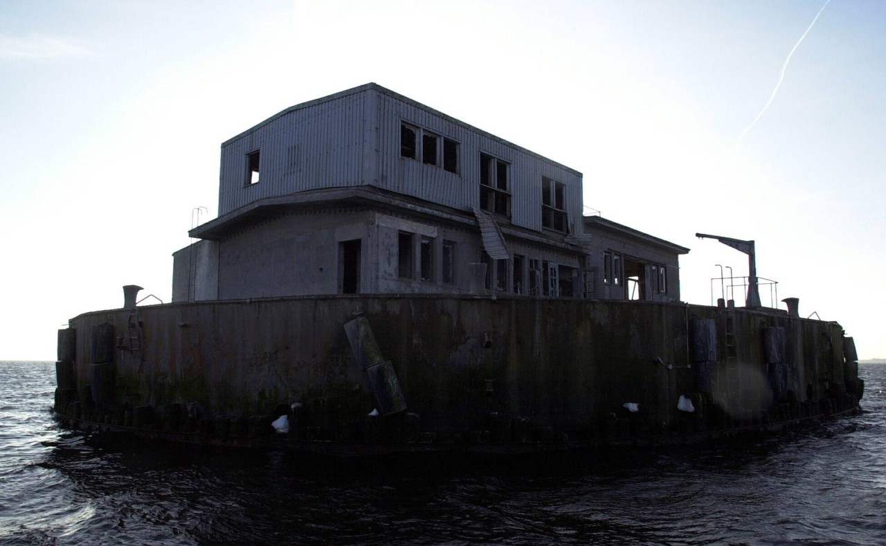 Ostsee: Die verlassene Insel zerfällt zusehends. 