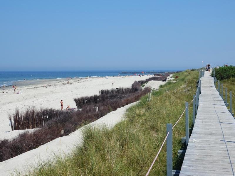 Sandstrand auf der Helgoländer Düne.