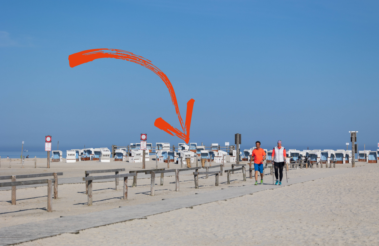 Die Anwohnerin von Sankt Peter-Ording (SPO) wird wütend bei DIESEM Anblick am Strand (Symbolbild). 