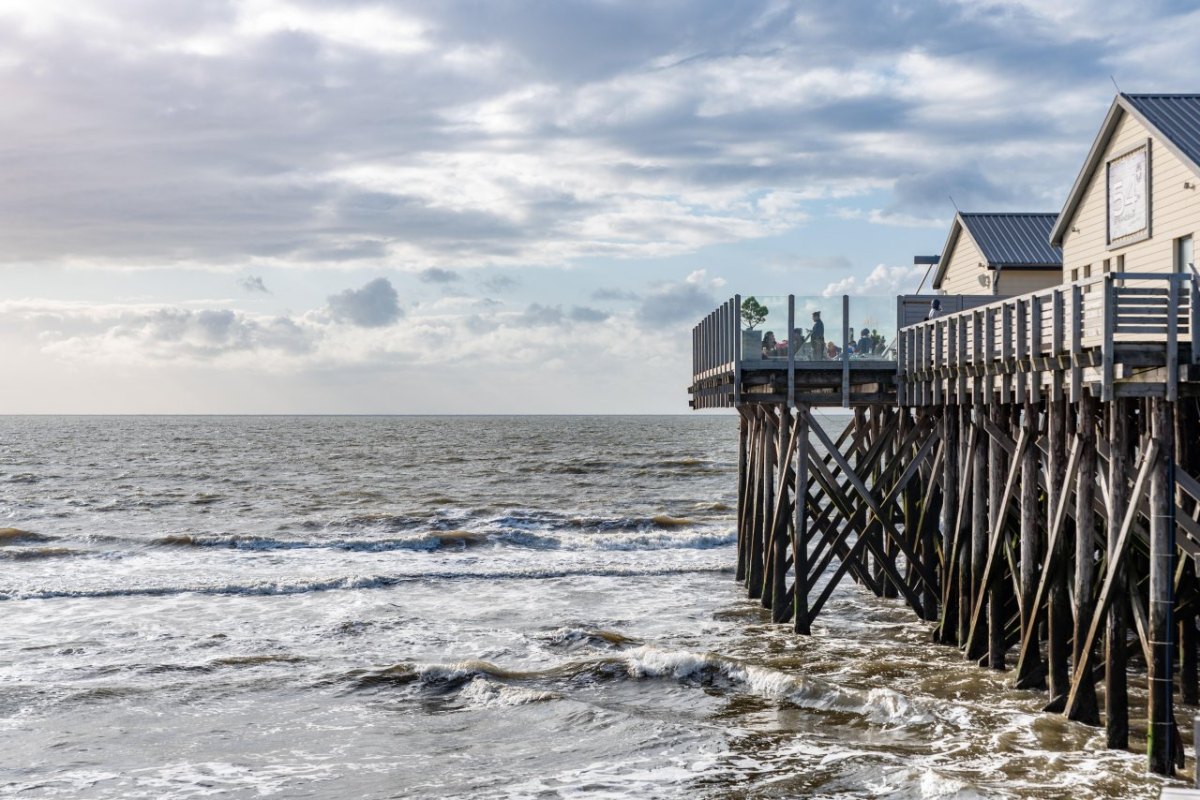 Sankt Peter-Ording Schutzstation Wattenmeer Strand