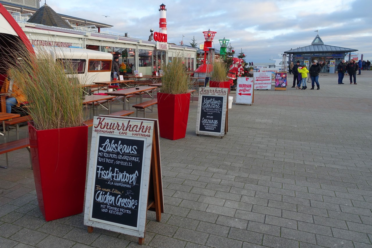 Der Hafen von List auf Sylt.