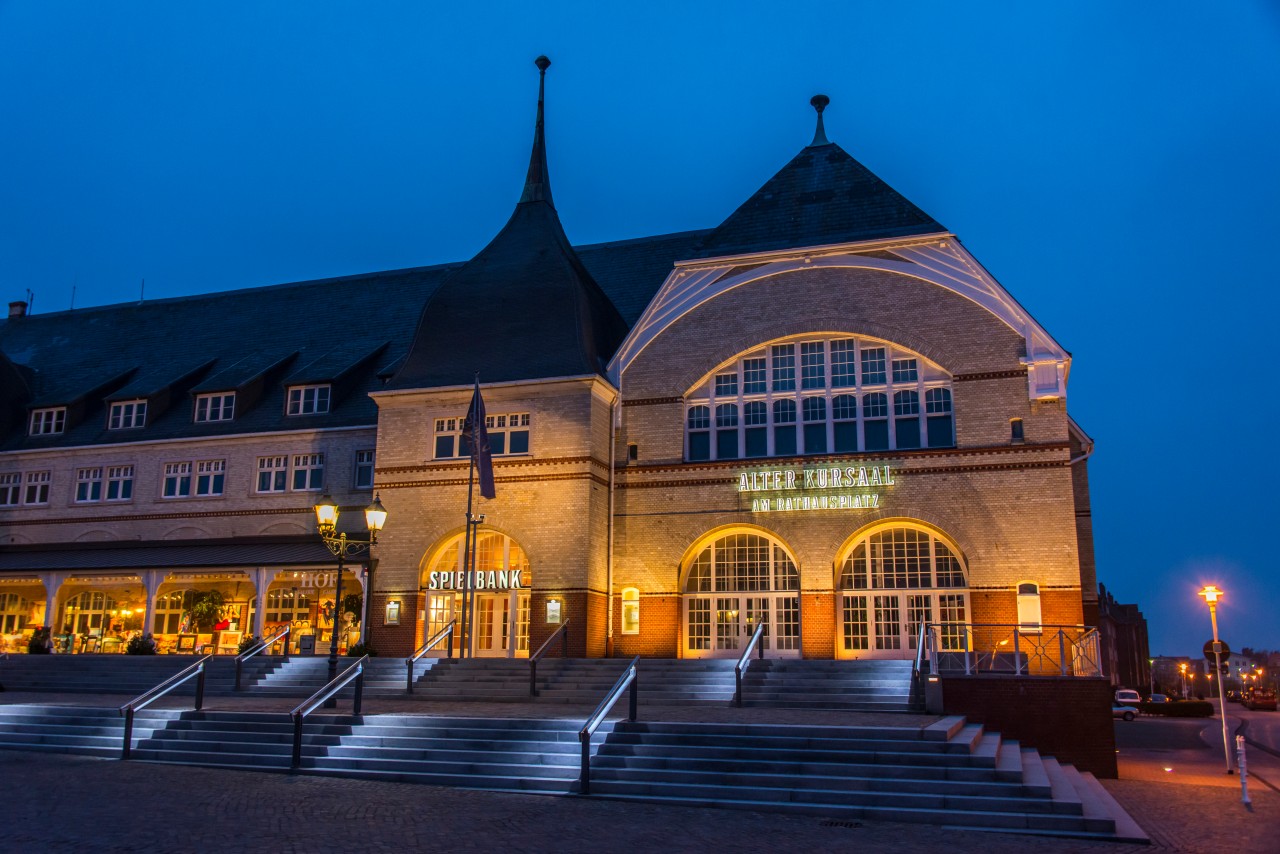 Blick auf das Rathaus von Sylt.