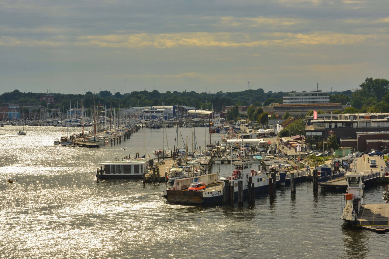 Die Hafenmeile in Travemünde