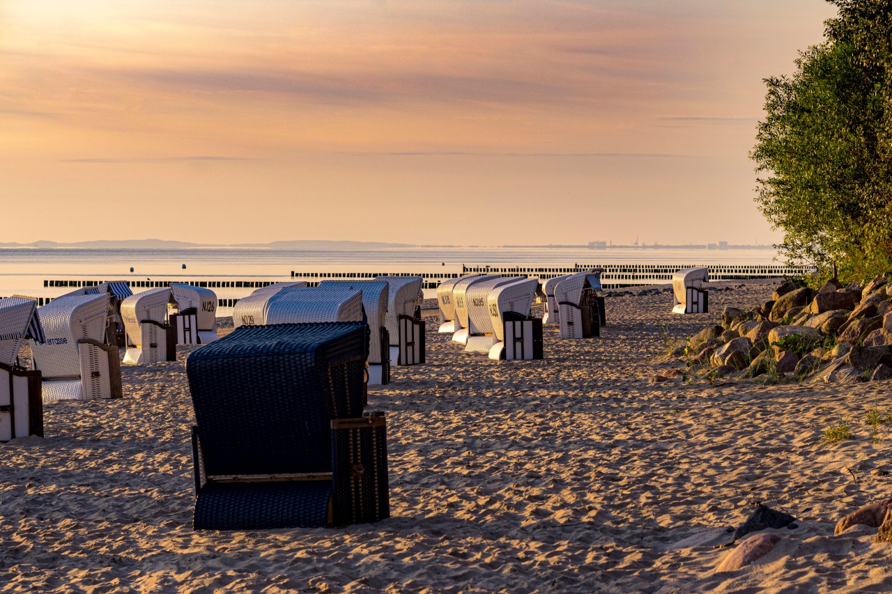 Strand der Ostseeinsel Usedom